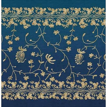 Bassetti Brenta Kissenhülle zu Tischwäsche aus 100% Baumwolle, Panama-Gewebe in der Farbe Blau B1, Maße: 40x40 cm - 9326089 im Sale